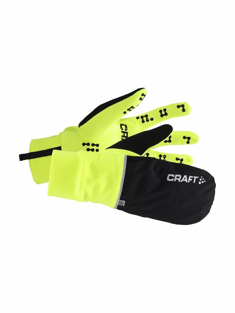 Craft - ADV Hybrid Weather Glove Flumino-Black 10/L