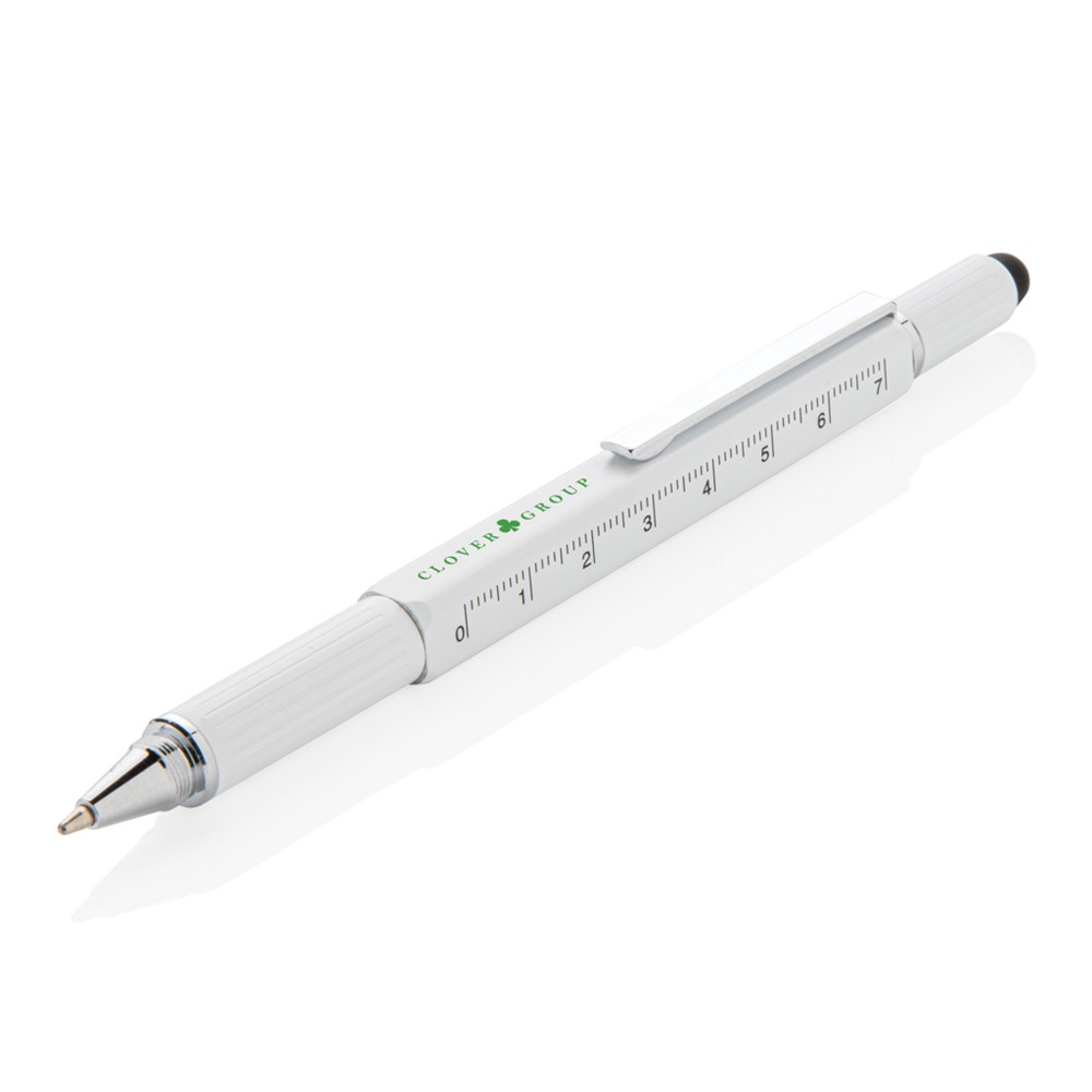 5-in-1 aluminium toolpen