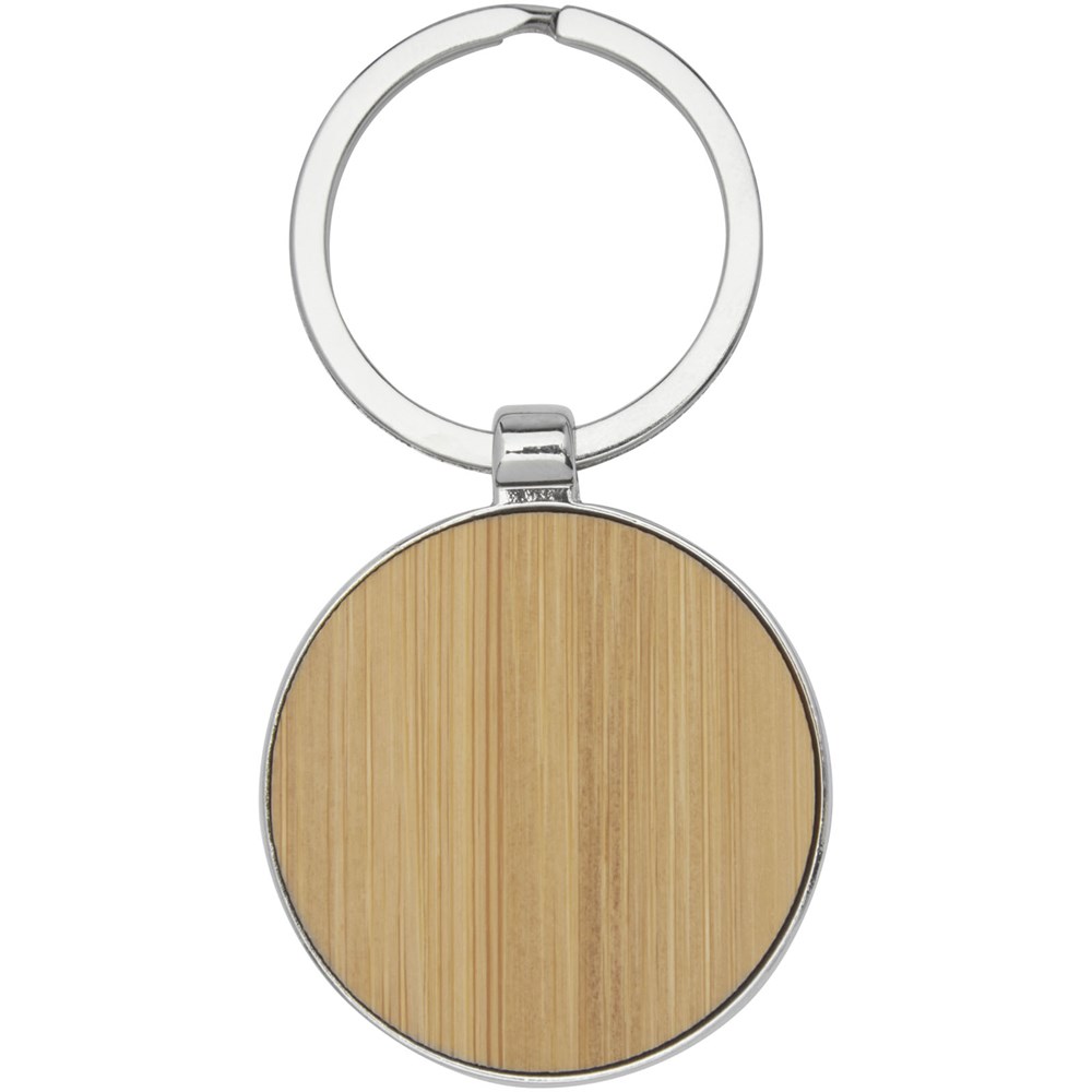 Nino bamboe ronde sleutelhanger