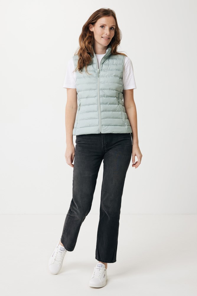 Iqoniq Meru dames gerecycled polyester bodywarmer