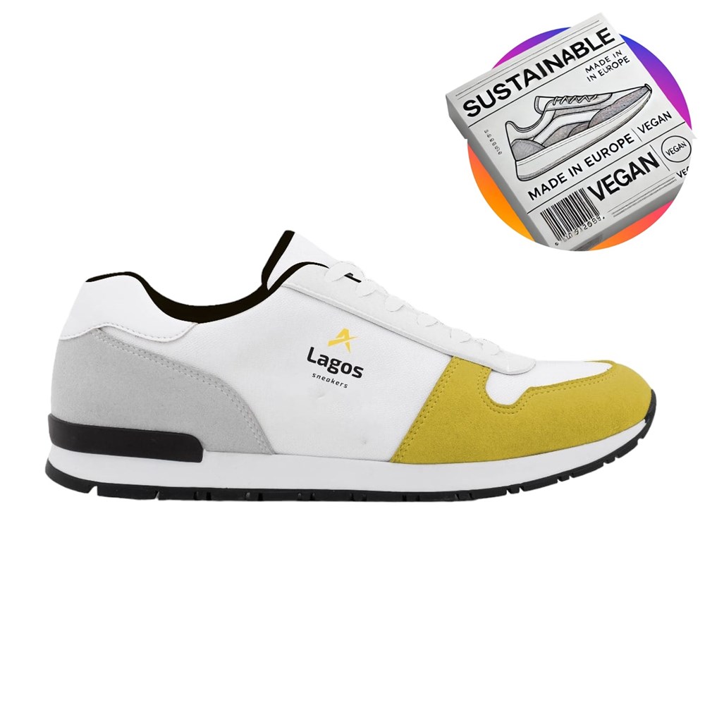 Duurzame sneakers met eigen logo - model Lagos