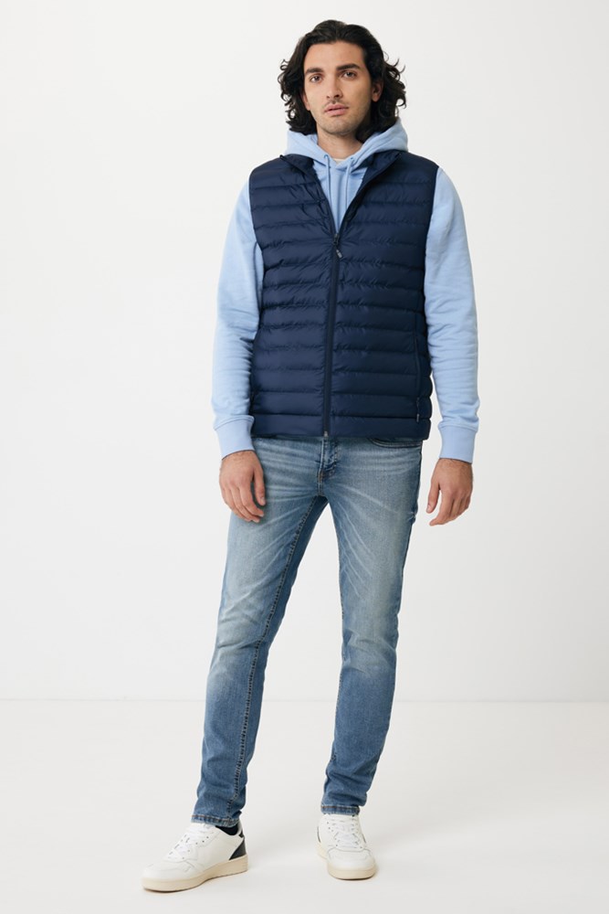 Iqoniq Meru heren gerecycled polyester bodywarmer