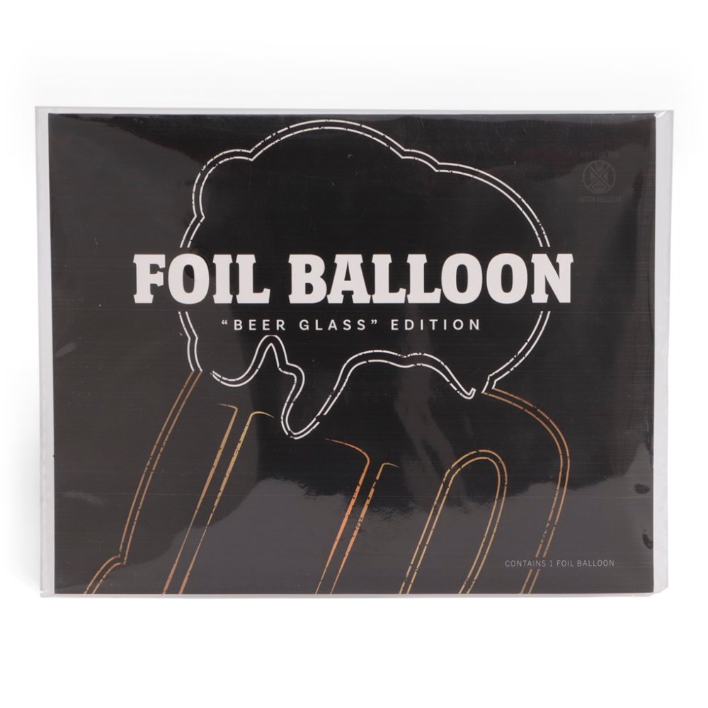 SENZA Folie Ballon Bier Glas