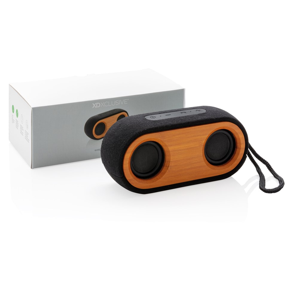 Bamboo X dubbele 10W speaker