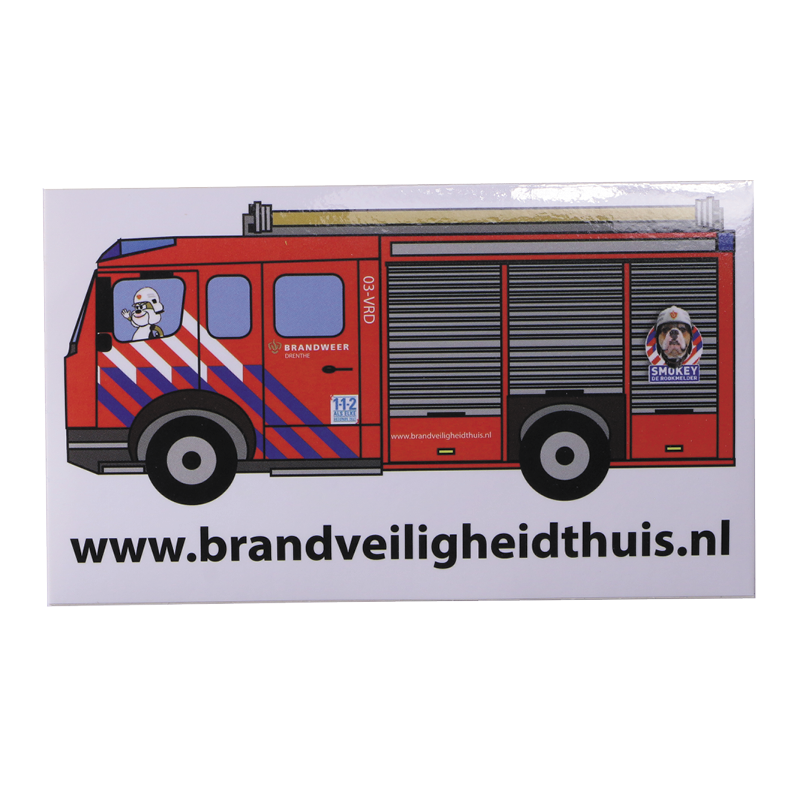 Stickers in CMYK full colour offset gesneden