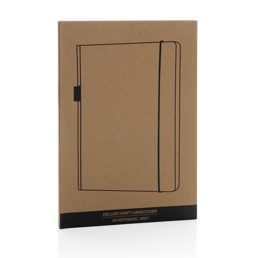 A5 deluxe kraft hardcover notitieboek