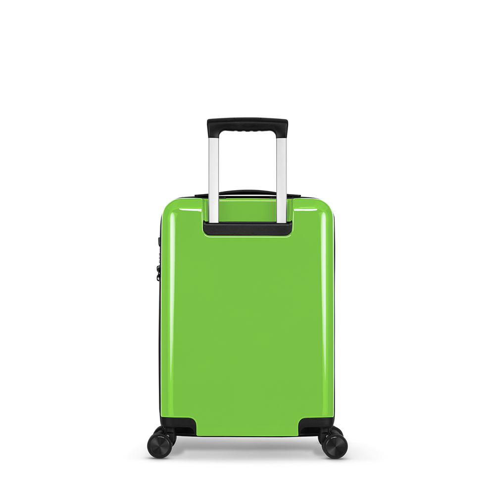 STICKERCASE® 20" Handbagage licht groen - met gepersonaliseerde sticker en/of individuele namen