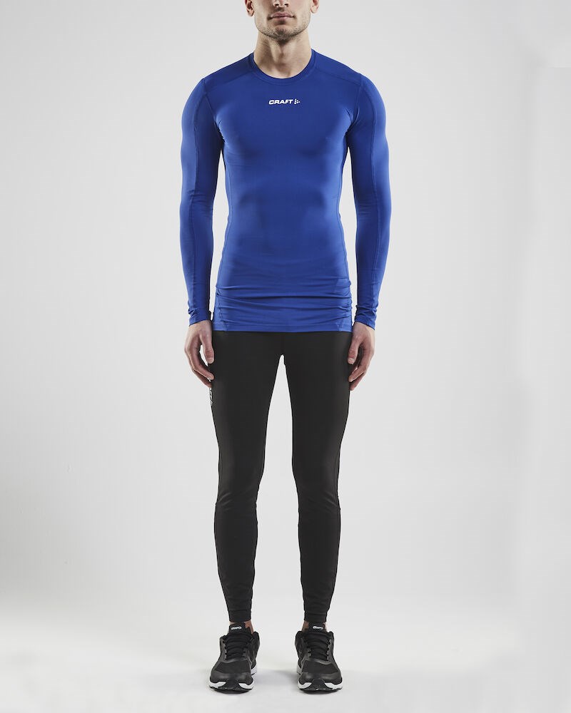 Craft - Pro Control Compression Long Sleeve Club Cobolt XS