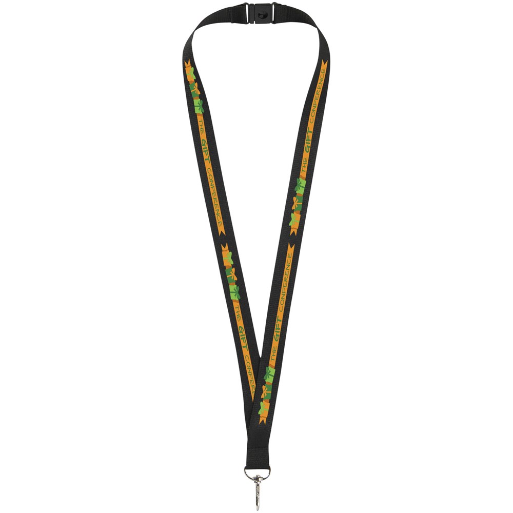 Lago lanyard met veiligheidssluiting