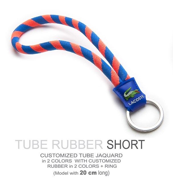 Tube sleutelhanger rubber