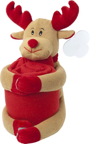 Kerstknuffel met deken Andrew