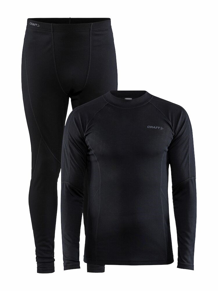 Craft - CORE Warm Baselayer Set M Black XS