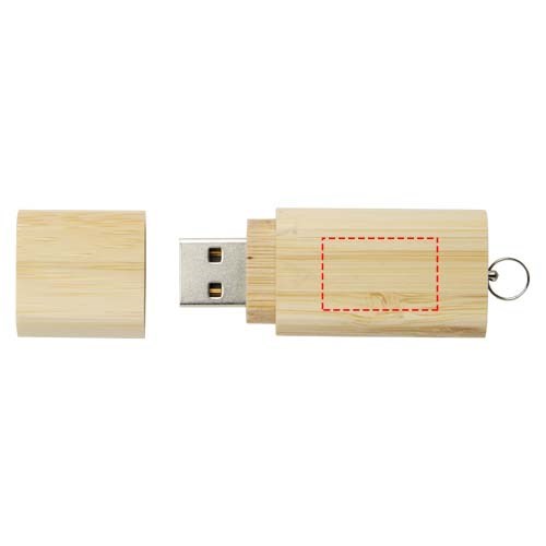 Bamboe USB 2.0 met sleutelring