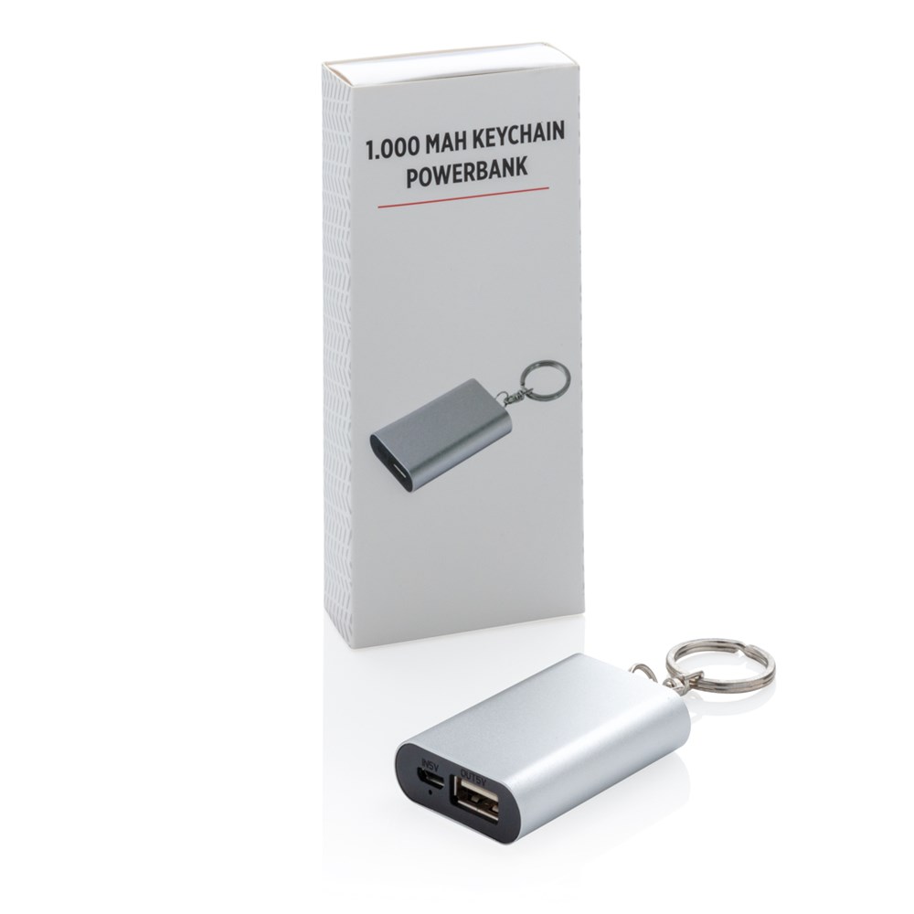 1.000 mAh sleutelhanger powerbank