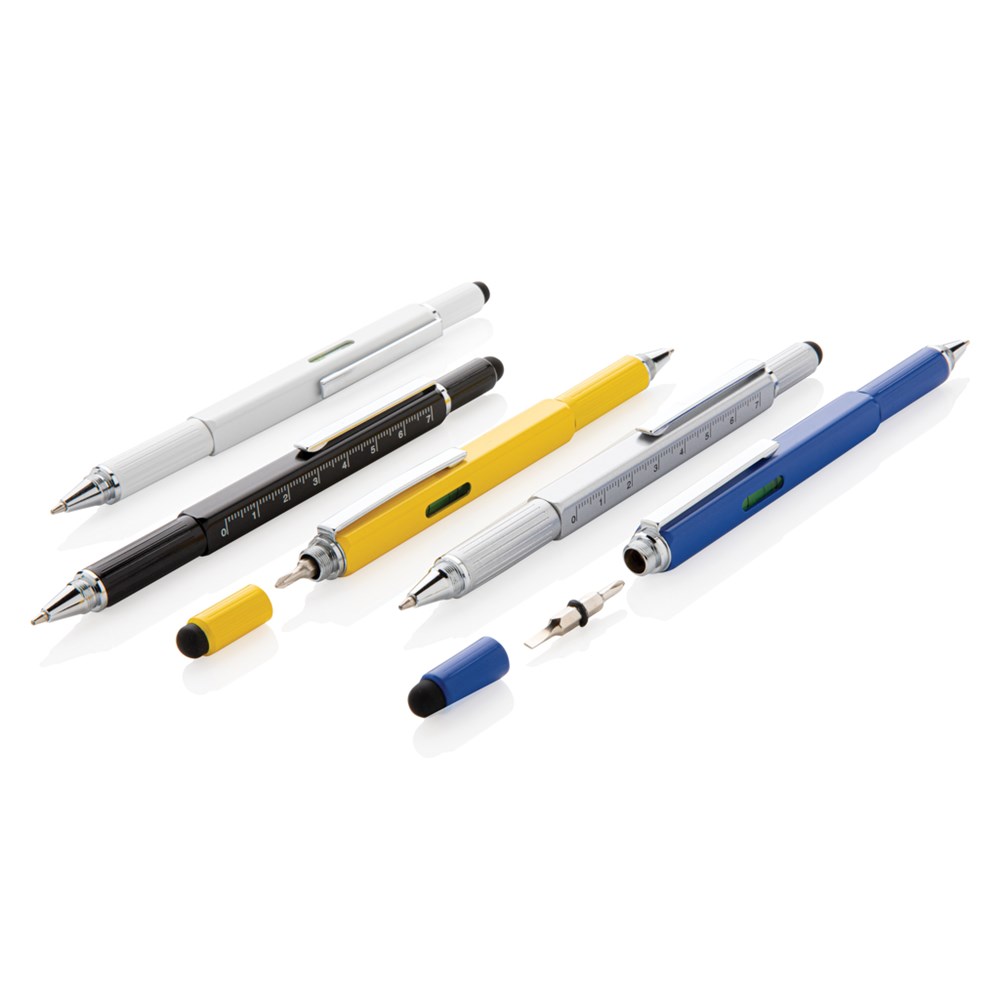 5-in-1 aluminium toolpen