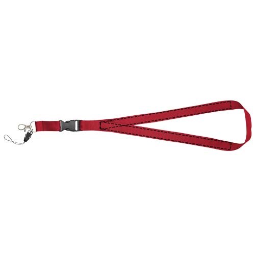 Sagan lanyard met afneembare gesp en telefoonhouder