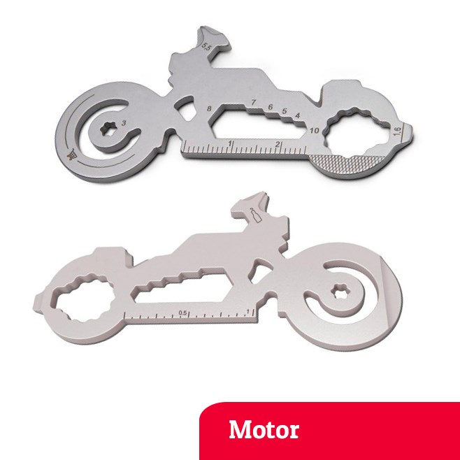 Sleutelhanger multitool motor