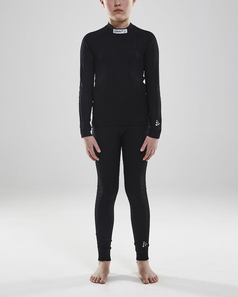 Craft - Progress Baselayer Pants JR Black 122/128