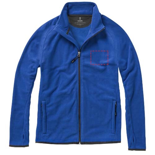 Brossard fleece heren jas met ritssluiting