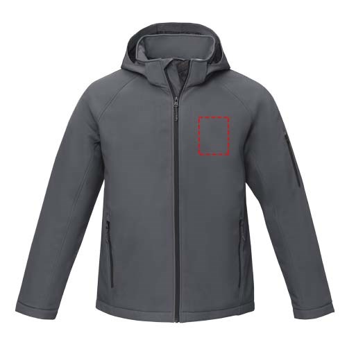 Notus gewatteerd softshell herenjas