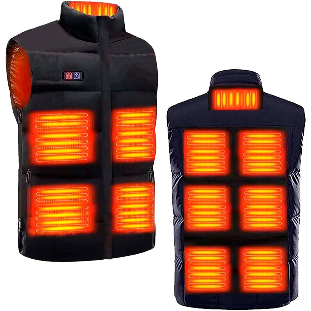 SCX.design G01 verwarmde bodywarmer met powerbank