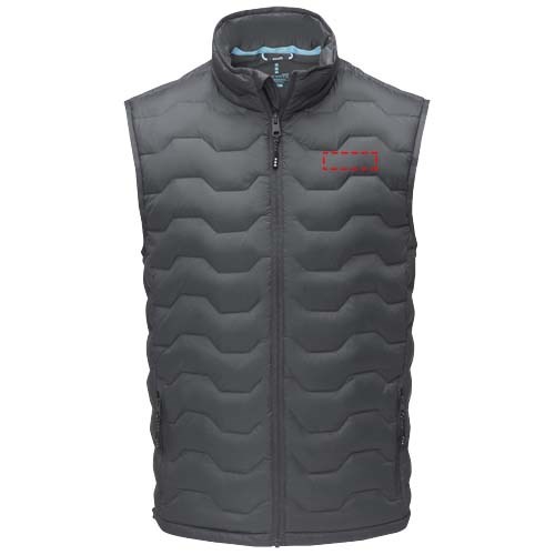 Epidote GRS gerecyclede geïsoleerde down bodywarmer voor heren