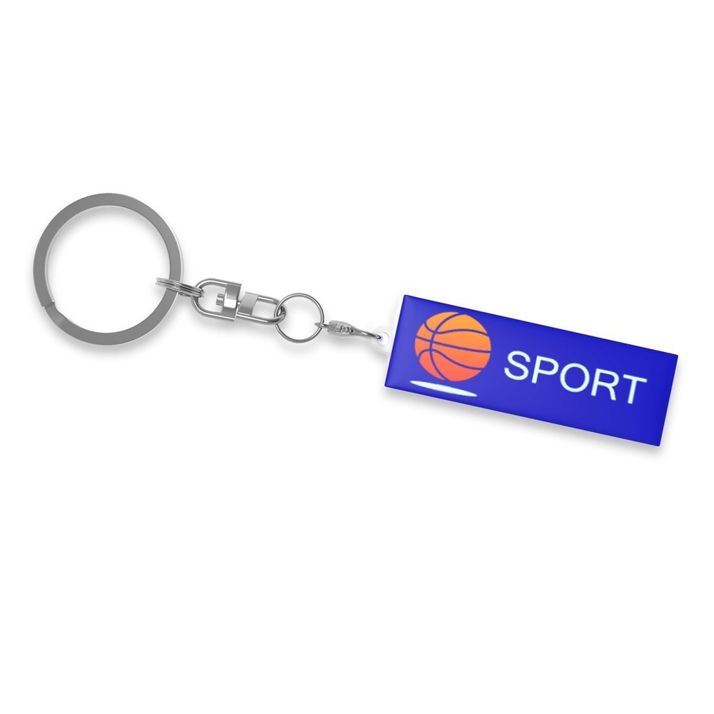 Key Ring Hard Single, Print in full color, 10-20 cm2