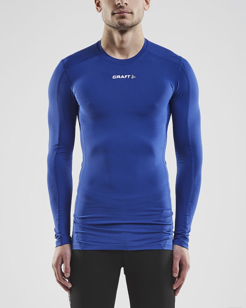 Craft - Pro Control Compression Long Sleeve Club Cobolt XS