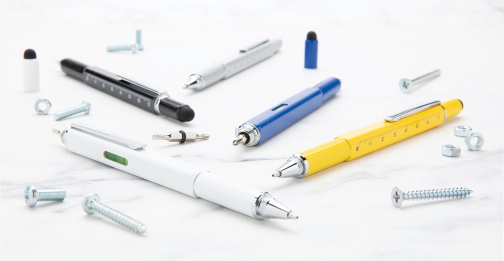 5-in-1 aluminium toolpen