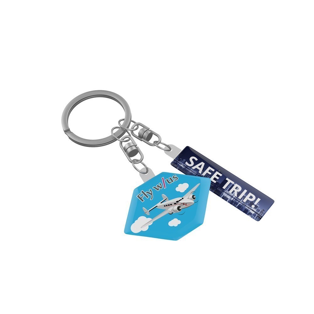 Key Ring Flex Duo, 20-30 cm2 & < 10 cm2