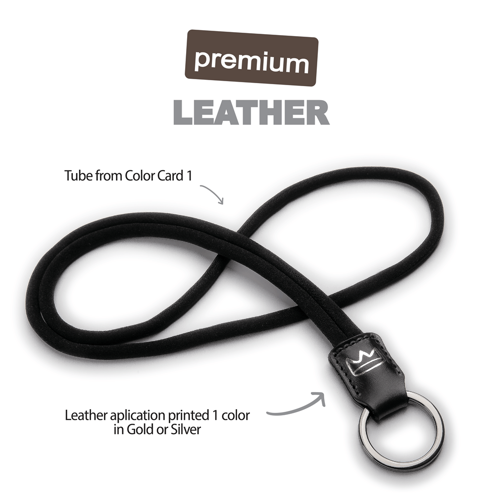 Leder original tube lanyard