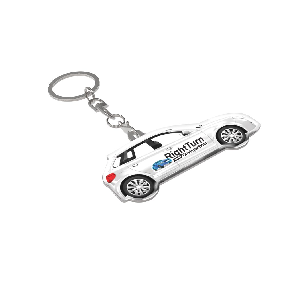 Key Ring Stella Car, Doming in full color