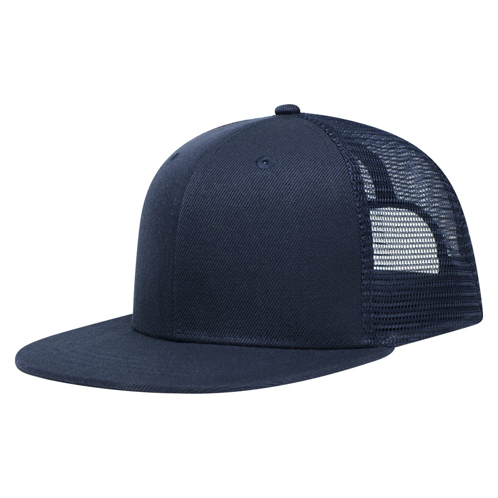  Trucker cap hoog profiel flat peak - retail