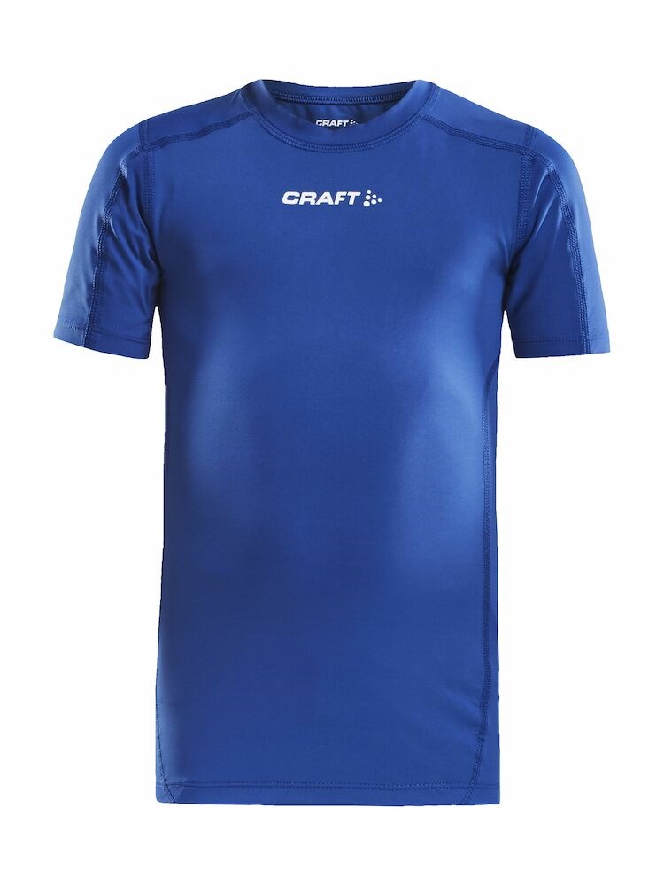 Craft - Pro Control Compression Tee Jr Club Cobolt 122/128