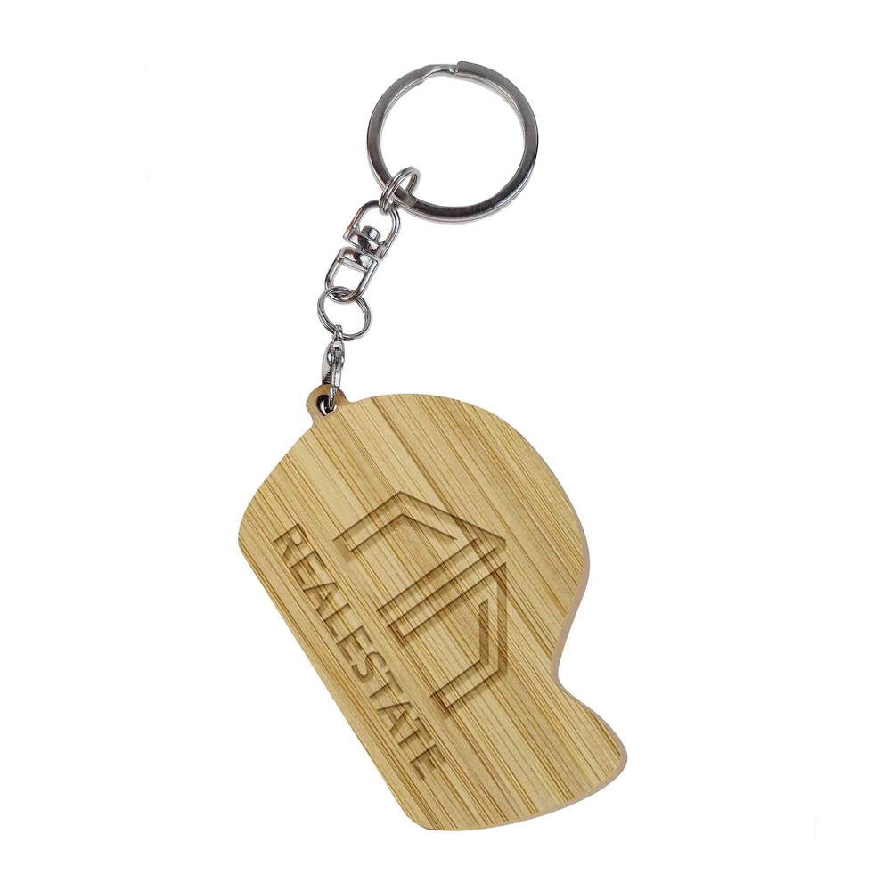 Key Ring Bamboo DYO, Engraving