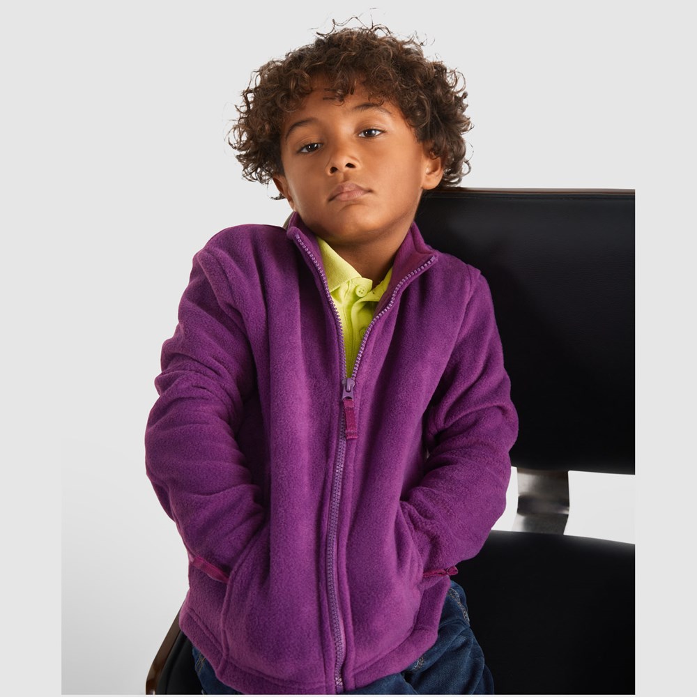 Artic fleece kinderjack met volledige rits