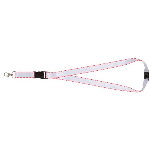 Balta sublimatie PET lanyard