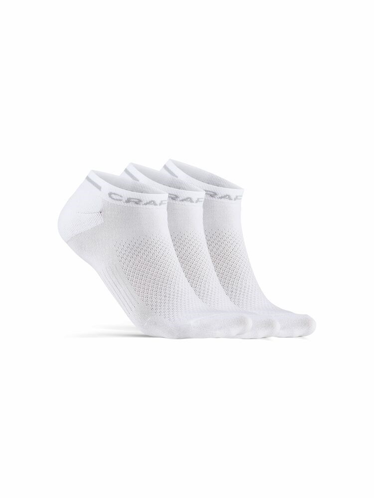 Craft - CORE Dry Shaftless Sock 3-Pack White 34/36